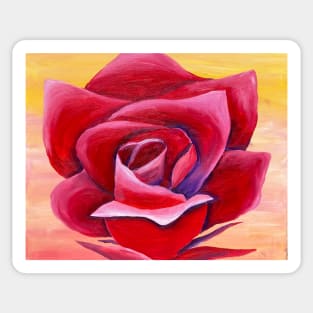Pink Rose Sticker